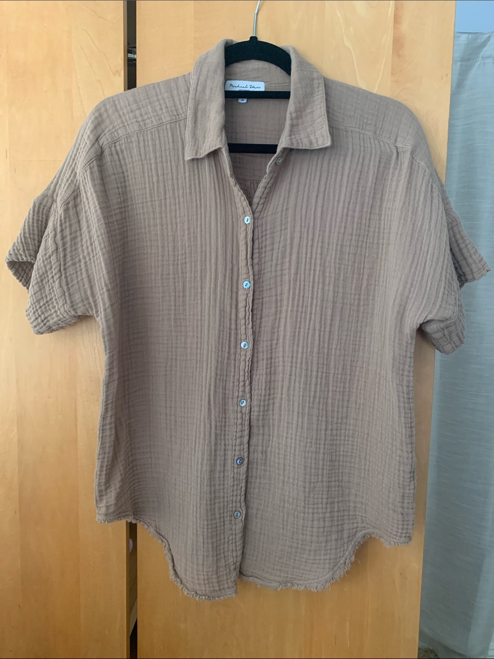 Michael Stars Blouse Top M Gauze